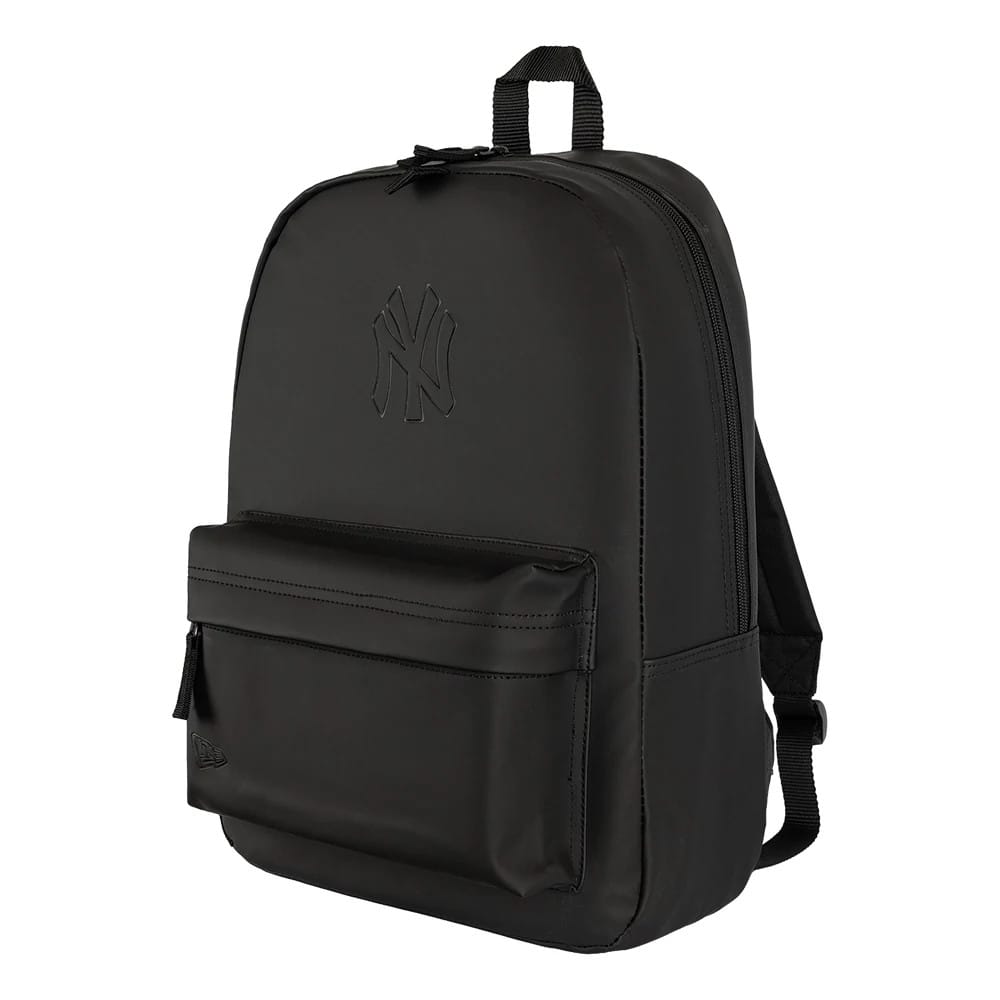 New York Yankees MLB Matte PU Black Stadium Backpack-klyvox