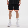 New York Mets MLB Arch Black Oversized Shorts-klyvox