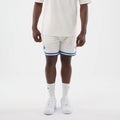 LA Dodgers MLB Arch Open White Oversized Shorts-klyvox