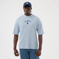 LA Dodgers MLB Waffle Pastel Blue T-Shirt-klyvox