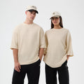 New Era Waffle Light Beige T-Shirt-klyvox