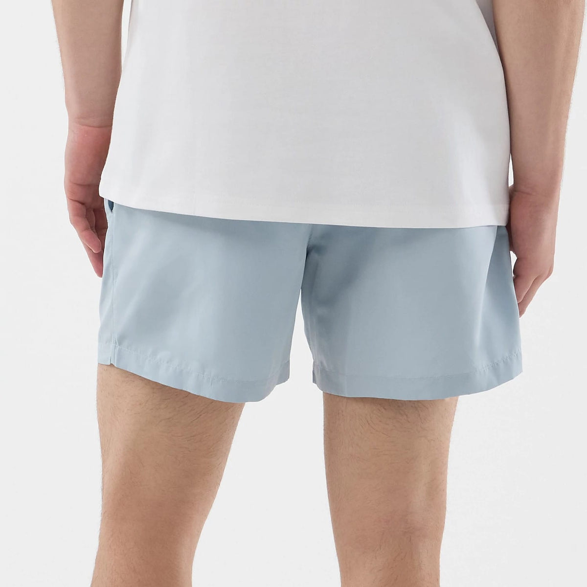 New Era Pastel Blue Swimming Shorts-klyvox