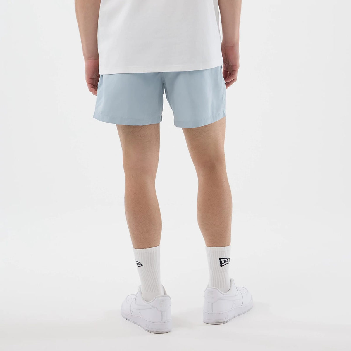 New Era Pastel Blue Swimming Shorts-klyvox