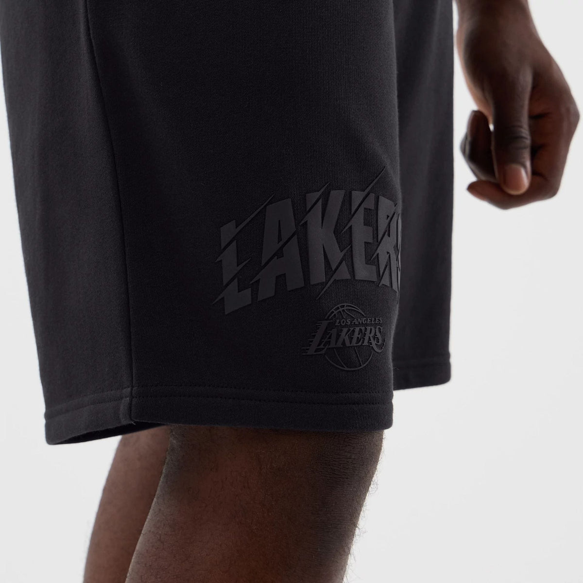 LA Lakers NBA Core Plus Navy Shorts-klyvox