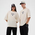 New York Yankees MLB Waffle Open White T-Shirt-klyvox