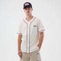 New Era Slub Open White Baseball Jersey-klyvox