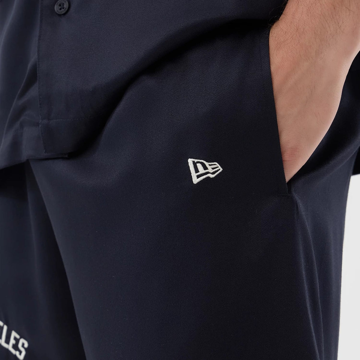 LA Dodgers MLB Woven Navy Shorts-klyvox