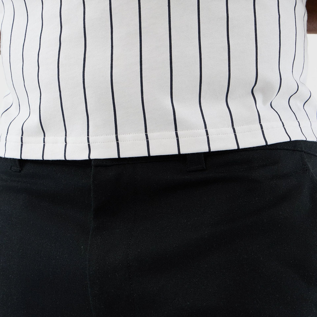 New Era Black Cargo Shorts-klyvox