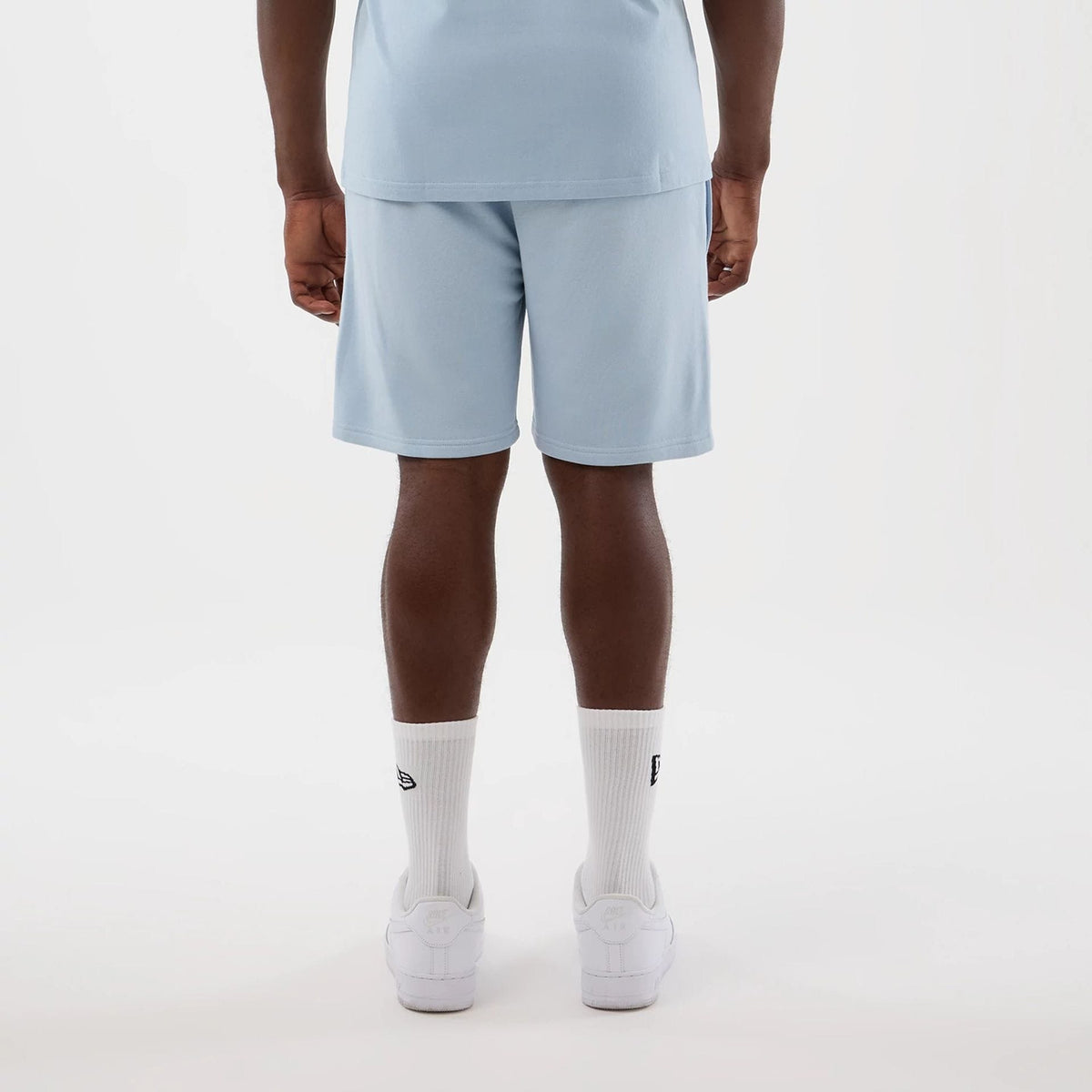 LA Lakers NBA League Essential Pastel Blue Shorts-klyvox