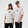 New York Yankees MLB Infill White Oversized T-Shirt-klyvox