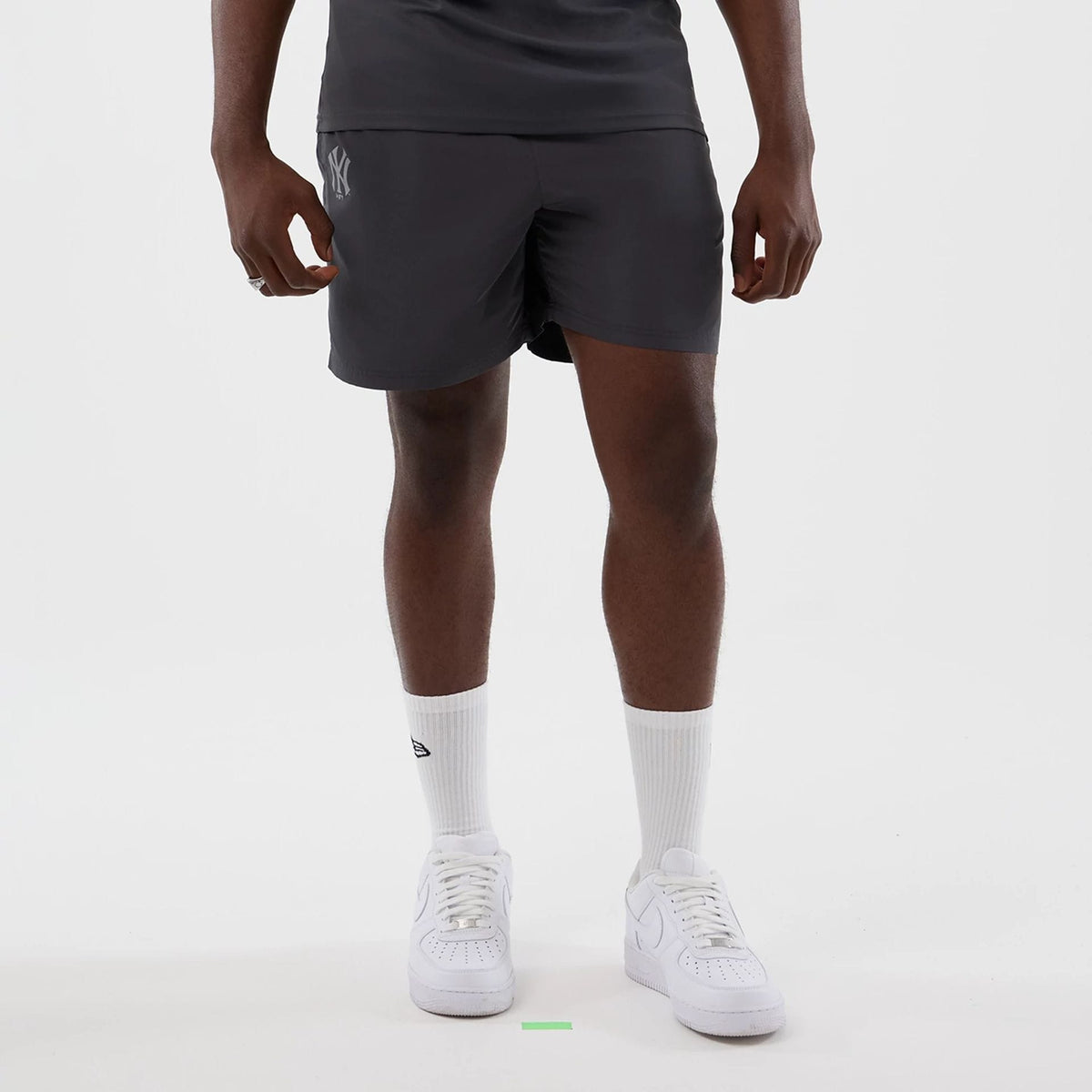 New York Yankees MLB Core Plus Dark Grey Shorts-klyvox