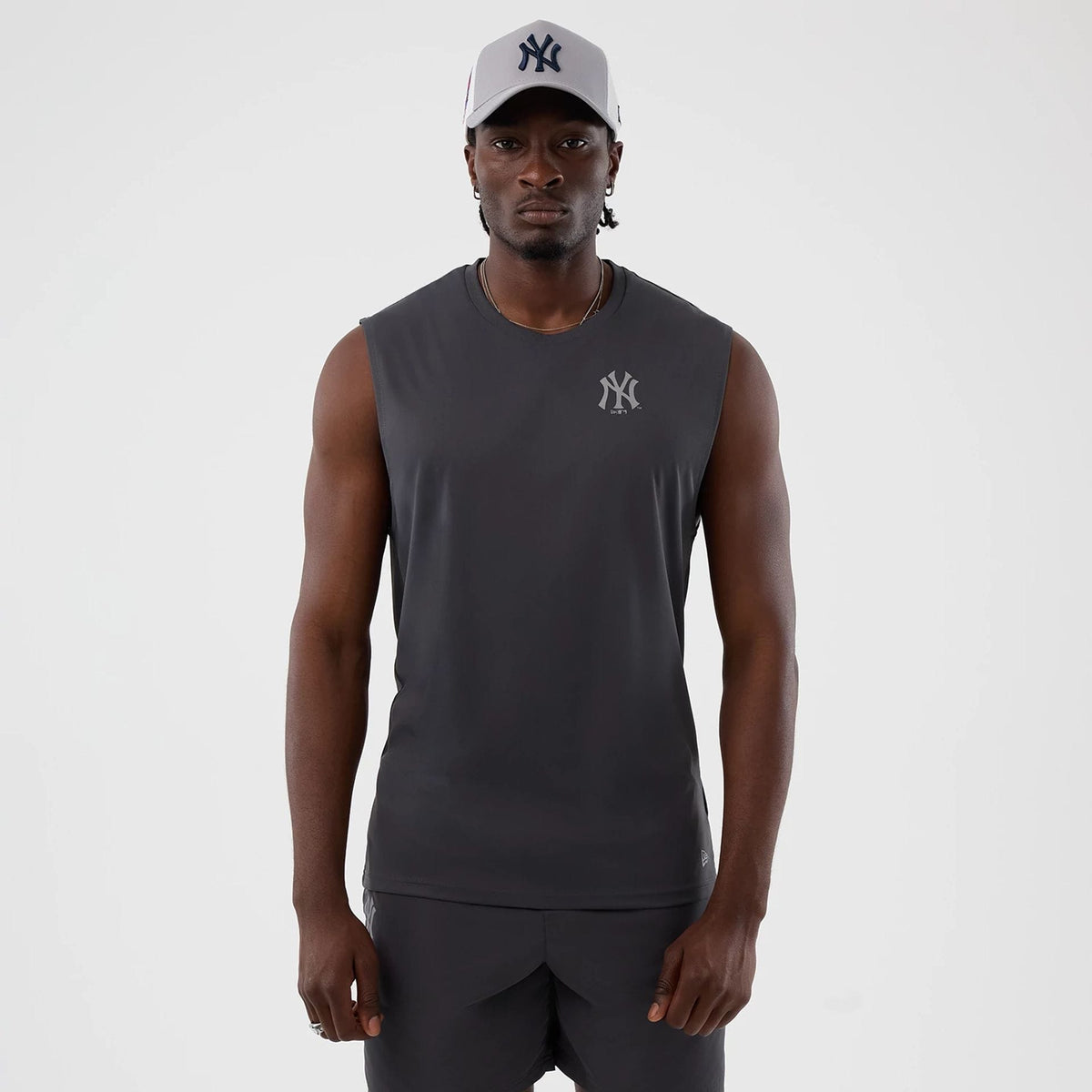 New York Yankees MLB Core Plus Dark Grey Vest-klyvox