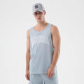 New Era Mesh Pastel Blue Oversized Tank Top-klyvox