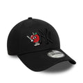 New York Yankees MLB Icon Black 9FORTY Adjustable Cap-klyvox