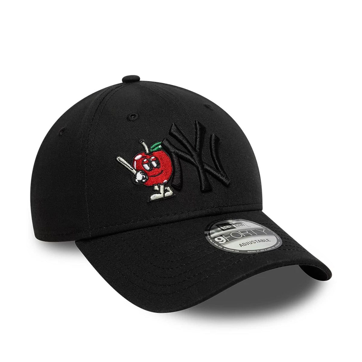 New York Yankees MLB Icon Black 9FORTY Adjustable Cap-klyvox