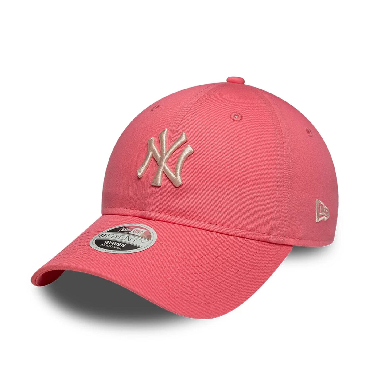 New York Yankees Womens MLB League Essential Pink 9TWENTY Adjustable Cap-klyvox