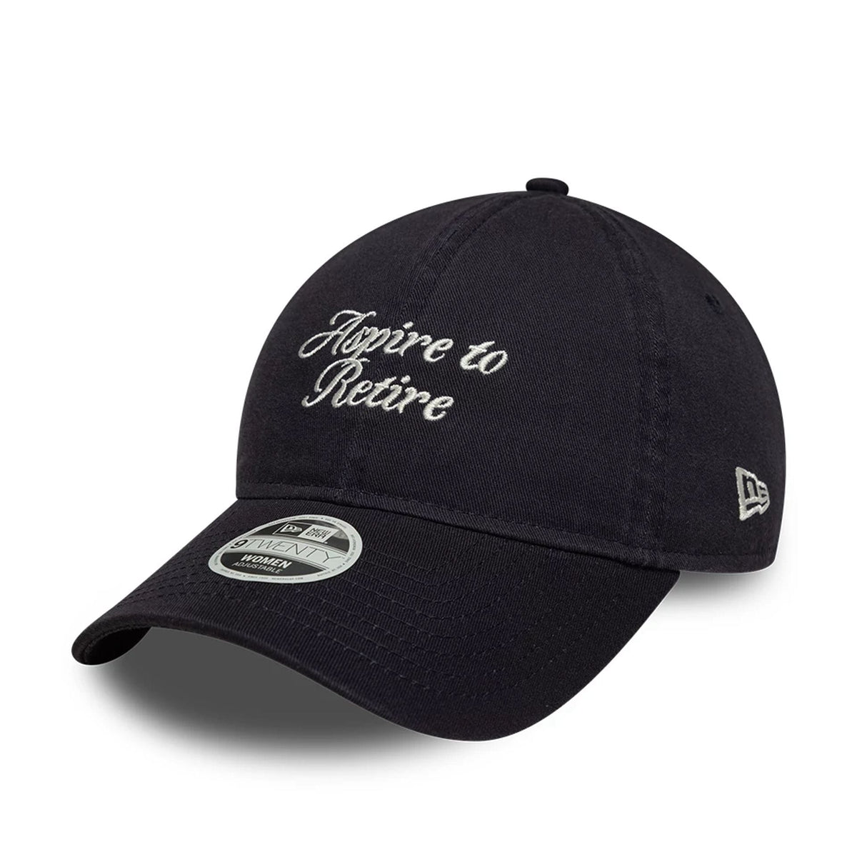 Womens New Era Slogan Navy 9TWENTY Adjustable Cap-klyvox