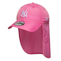New York Yankees Child MLB Sun Shield Pink 9FORTY Adjustable Cap-klyvox