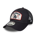 LA Dodgers MLB Patch Navy 9FORTY M-Crown A-Frame Trucker Adjustable Cap-klyvox