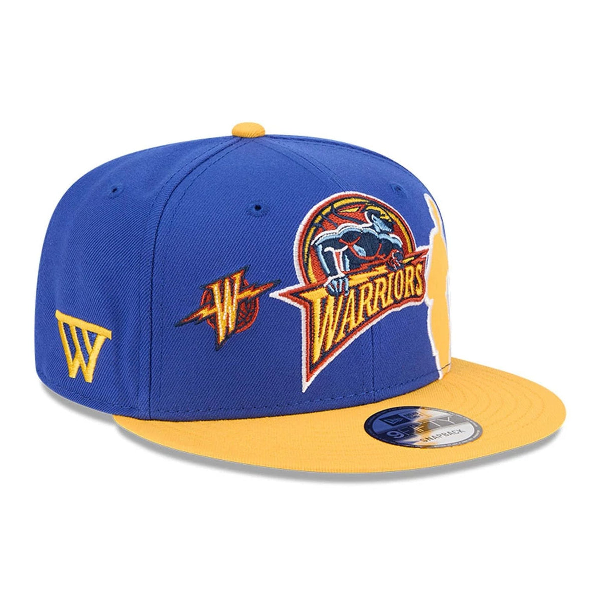 Warriors NBA Hardwood Classic ASG Blue 9FIFTY Snapback Adjustable Cap-klyvox
