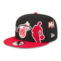 Miami Heat NBA Hardwood Classic ASG Black 9FIFTY Snapback Adjustable Cap-klyvox