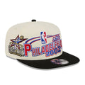 76ers NBA Hardwood Classic ASG White 9FIFTY A-Frame Snapback Cap-klyvox