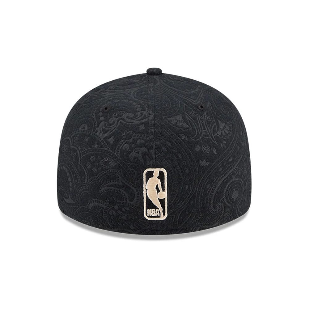 Golden State Warriors NBA Brushed Cotton Black 59FIFTY Fitted Cap-klyvox