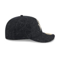 Golden State Warriors NBA Brushed Cotton Black 59FIFTY Fitted Cap-klyvox
