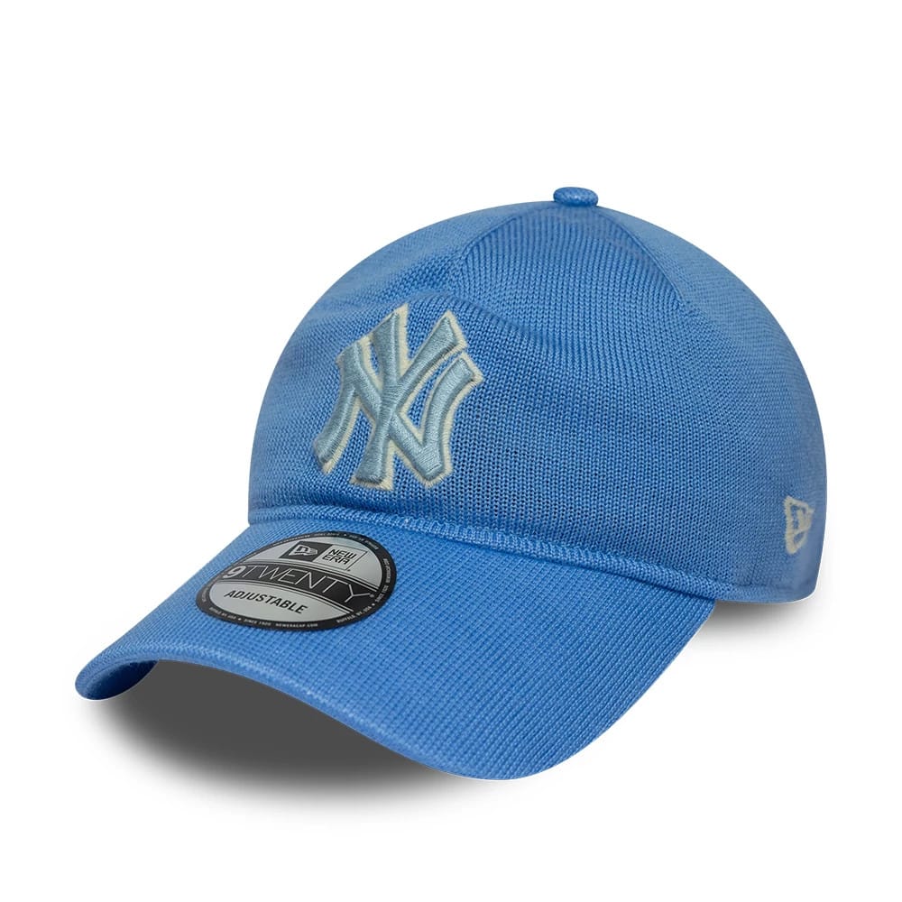 New York Yankees MLB Merino Wool Pastel Blue 9TWENTY Adjustable Cap-klyvox