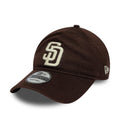 San Diego Padres MLB Merino Wool Dark Brown 9TWENTY Adjustable Cap-klyvox
