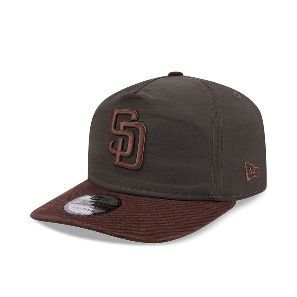 San Diego Padres MLB Nylon Black 19TWENTY Adjustable Cap-klyvox