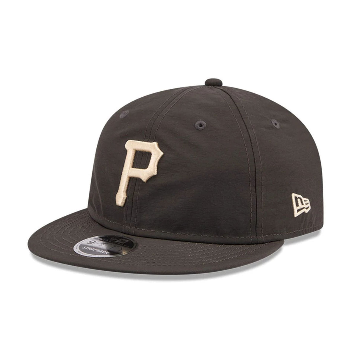 Pittsburgh Pirates MLB Nylon Black Retro Crown 9FIFTY Adjustable Cap-klyvox