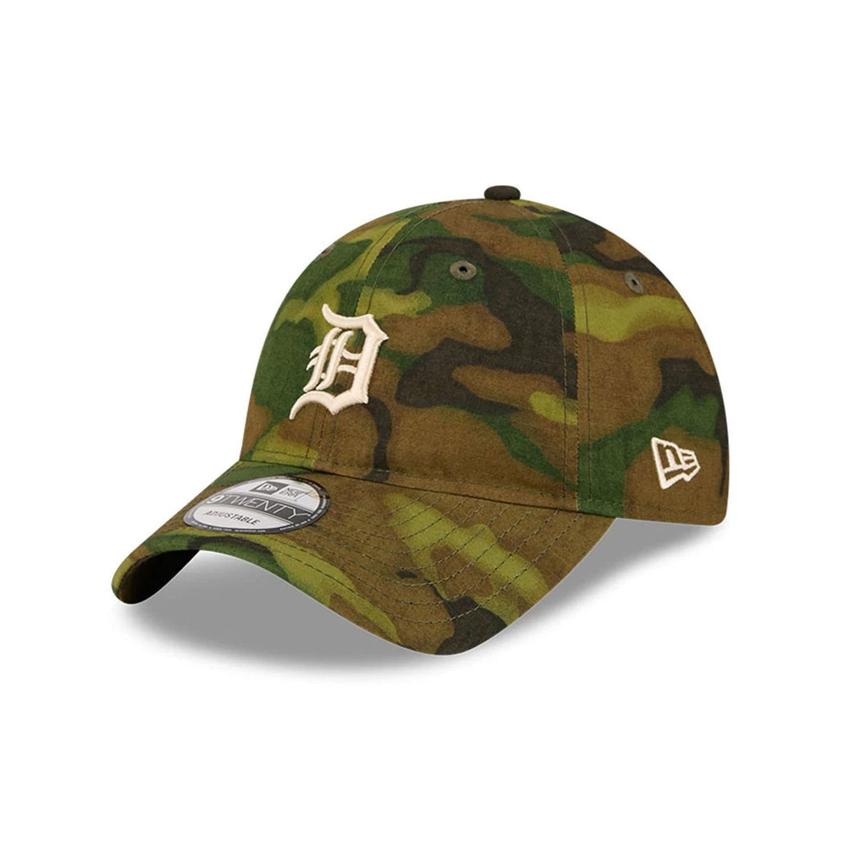 Detroit Tigers MLB Ripstop Camo 9TWENTY Adjustable Cap-klyvox