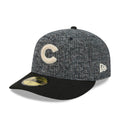 Chicago Cubs MLB Tweedy Cotton Black 59FIFTY Fitted Cap-klyvox