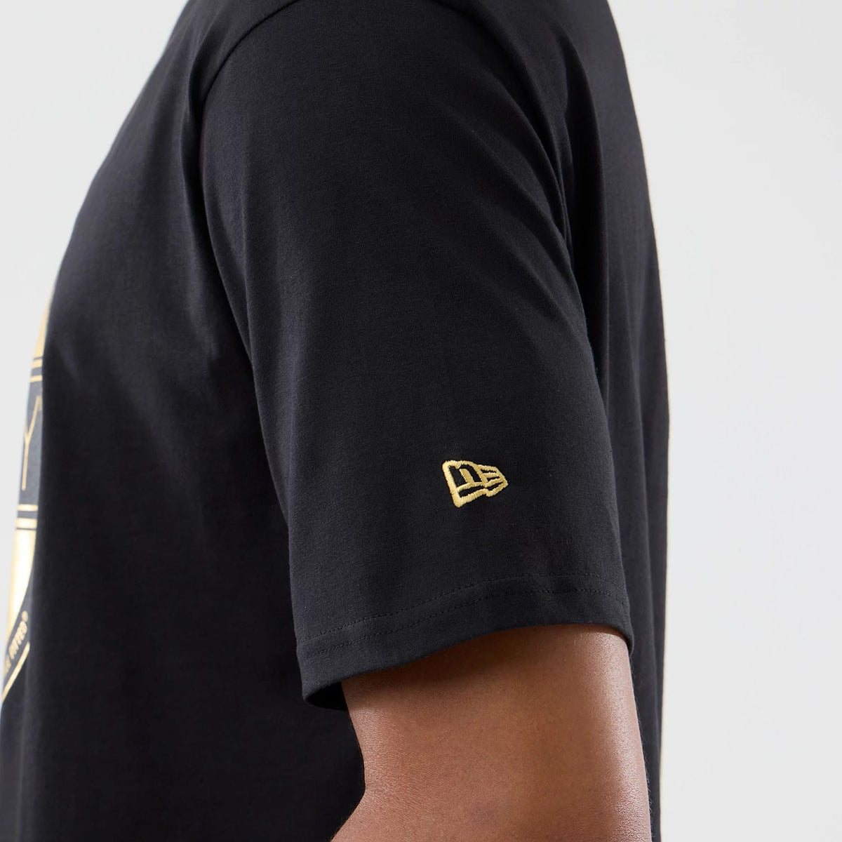 New Era Sticker Copenhagen Black Oversized T-Shirt-klyvox