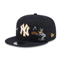 Yankees MLB X Looney Tunes Daffy Duck Navy 9FIFTY Snapback Adjustable Cap-klyvox