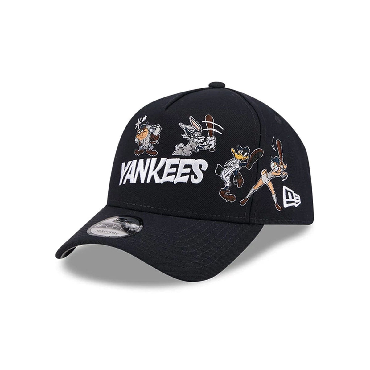 New York Yankees MLB X Looney Tunes Navy 9FORTY A-Frame Adjustable Cap-klyvox