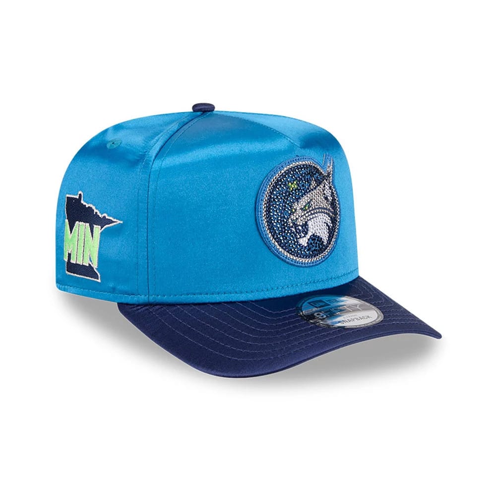 Minnesota Lynx WNBA Draft 2026 Blue 9FIFTY A-Frame Snapback Adjustable Cap-klyvox
