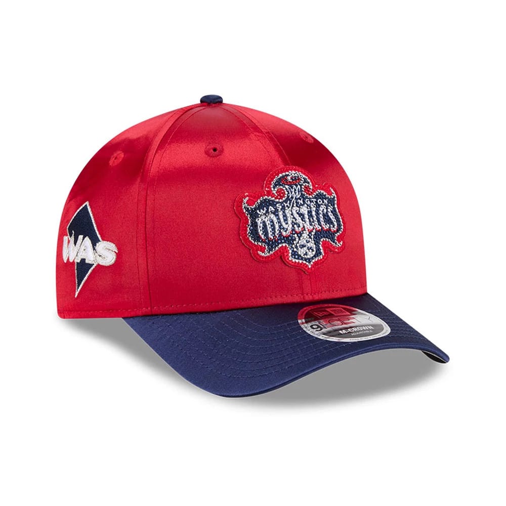 Washington Mystics WNBA Draft 2026 Red 9FORTY M-Crown Adjustable Cap-klyvox