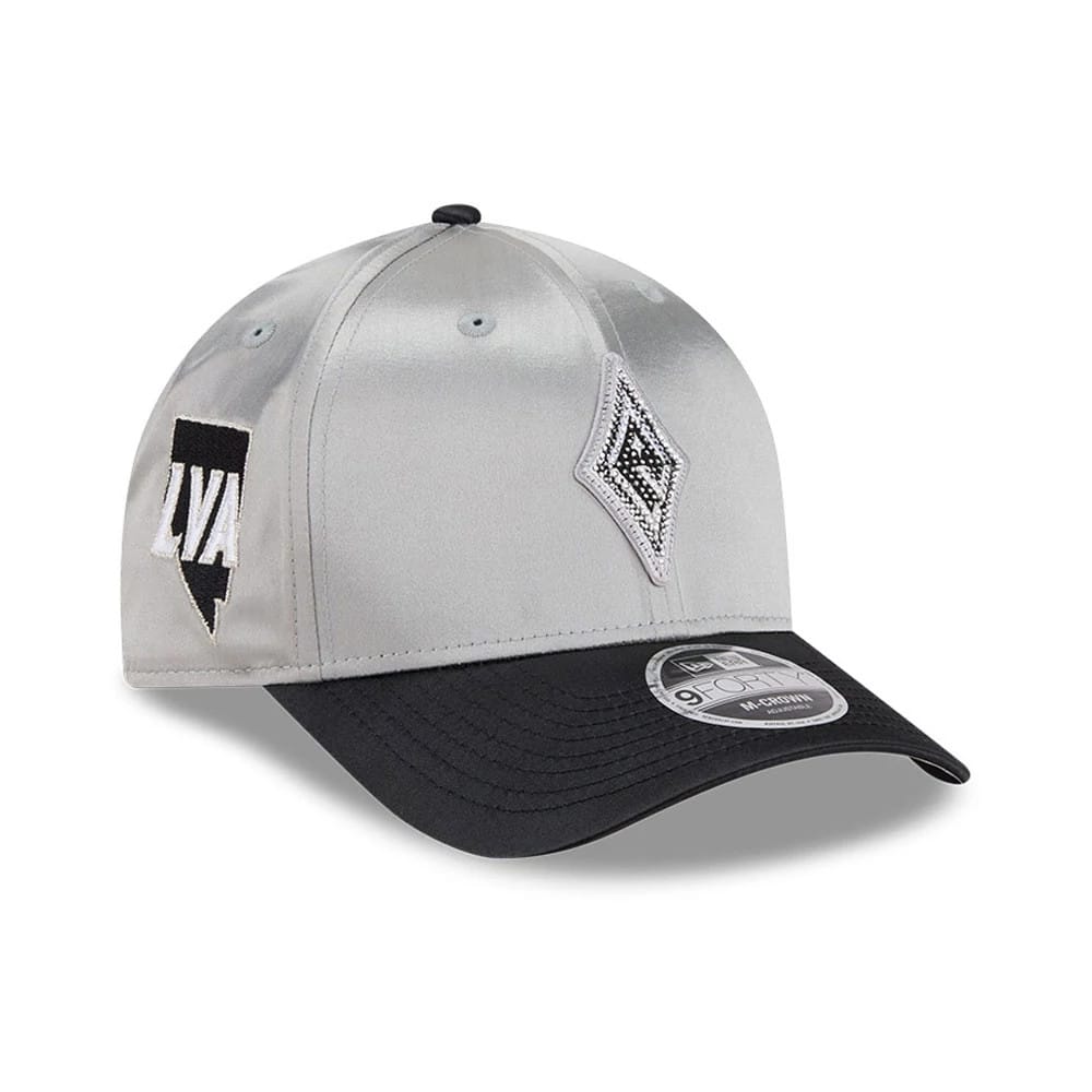 Las Vegas Aces WNBA Draft 2026 Silver 9FORTY M-Crown Adjustable Cap-klyvox