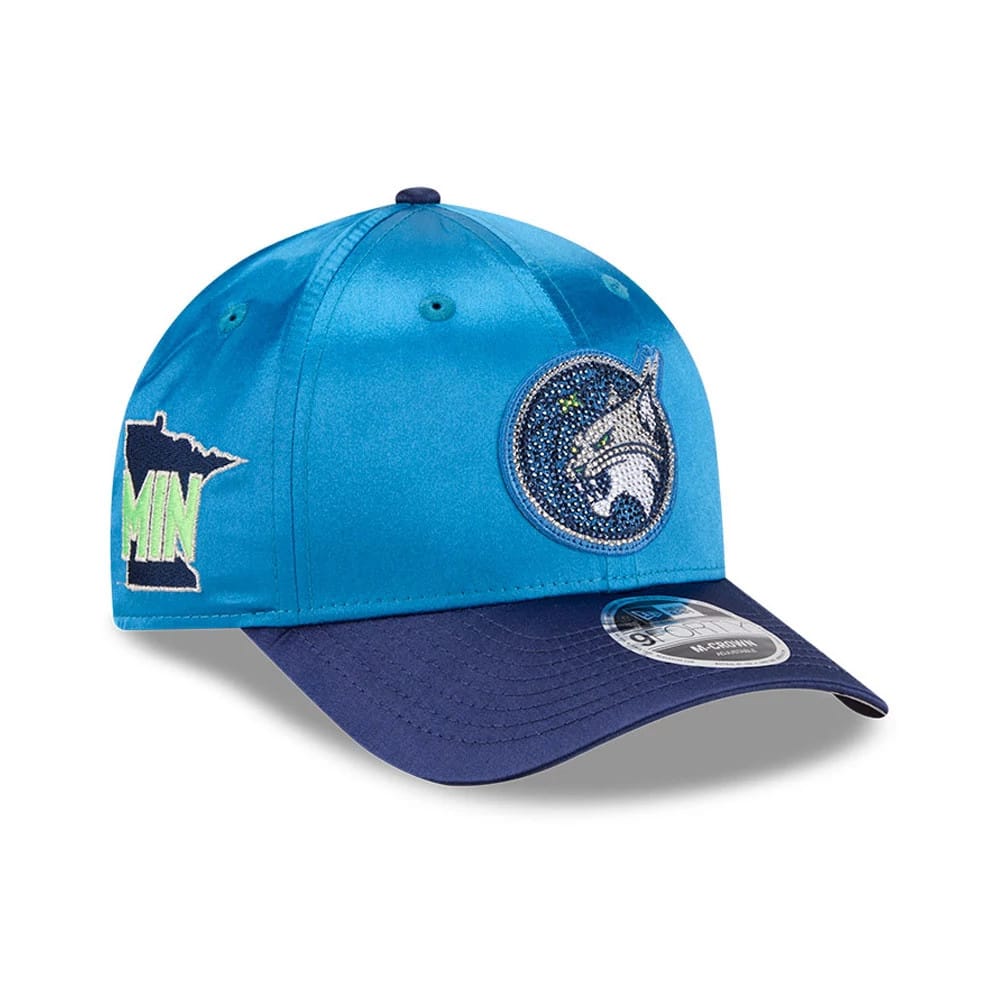 Minnesota Lynx WNBA Draft 2026 Blue 9FORTY M-Crown Adjustable Cap-klyvox