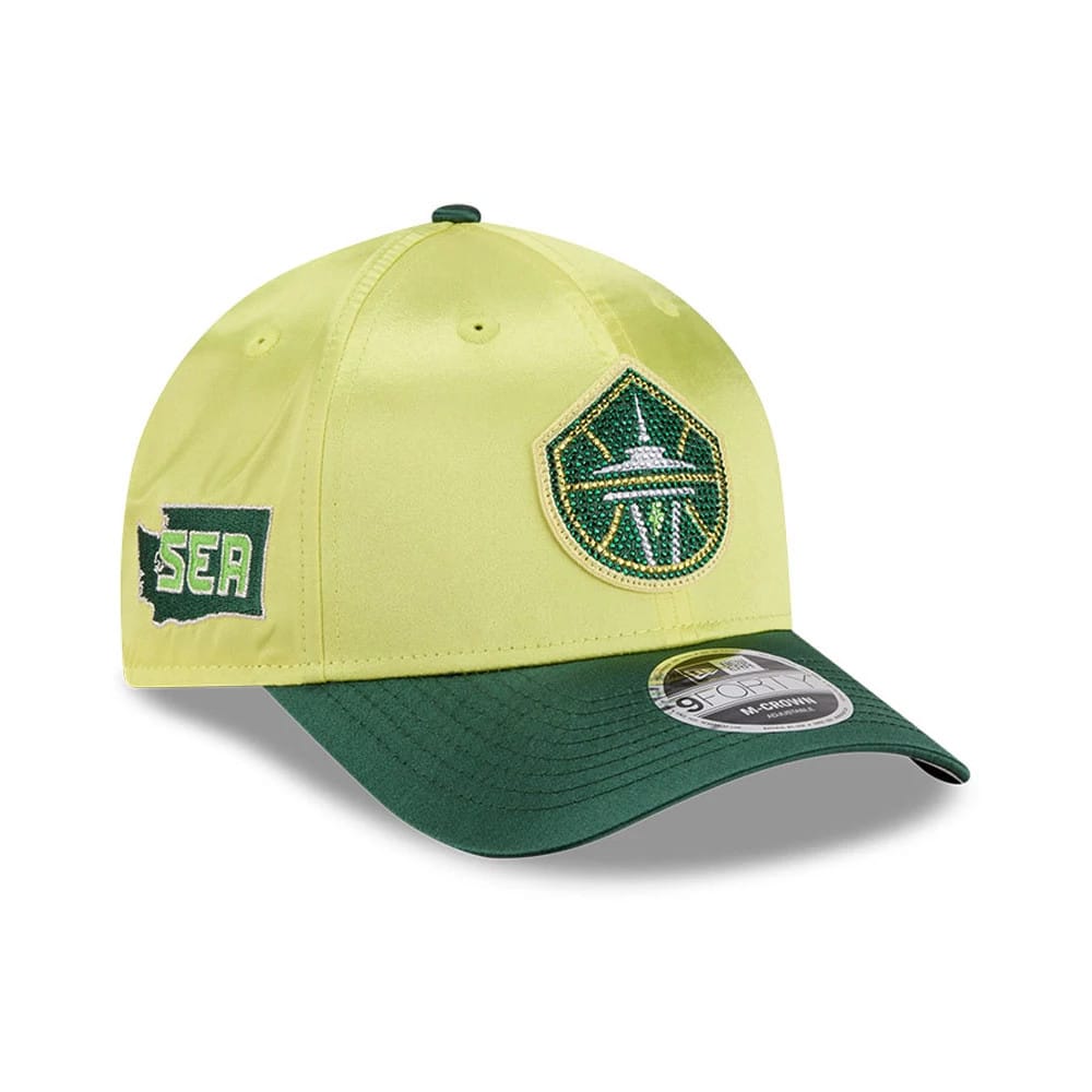 Seattle Storm WNBA Draft 2026 Yellow 9FORTY M-Crown Adjustable Cap-klyvox