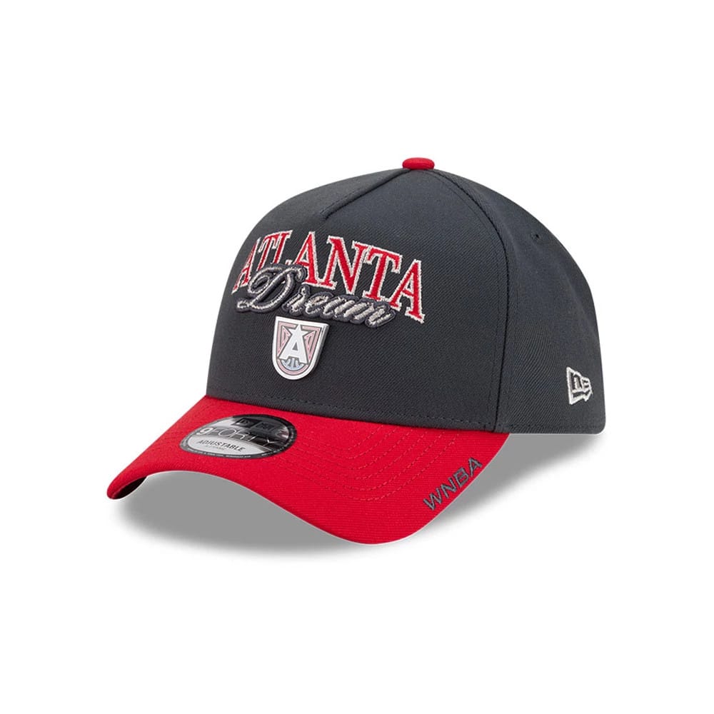 Atlanta Dream WNBA Tip Off 2026 Black 9FORTY A-Frame Adjustable Cap-klyvox