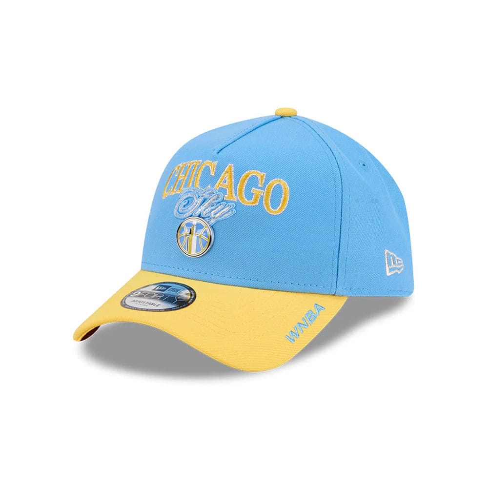 Chicago Sky WNBA Tip Off 2026 Light Blue 9FORTY A-Frame Adjustable Cap-klyvox