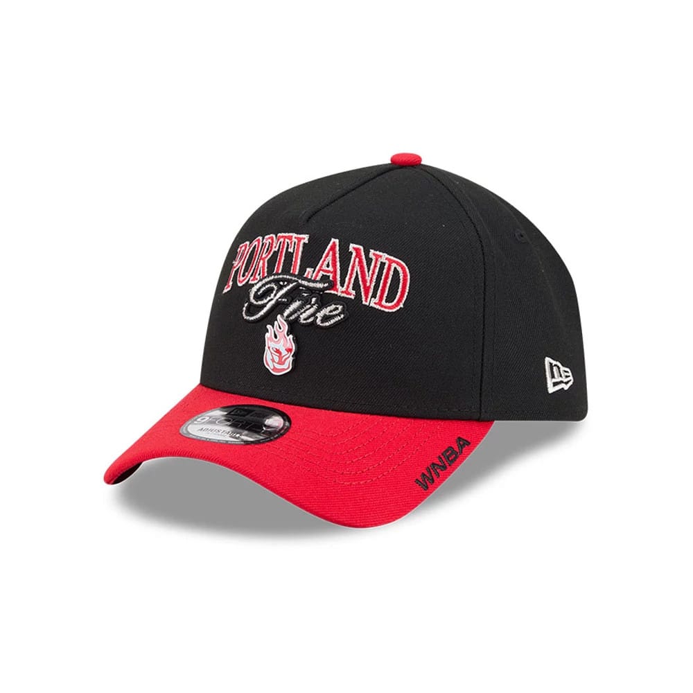 WNBA Portland Fire Tip Off 2026 Red 9FORTY A-Frame Adjustable Cap-klyvox