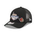 Ducks NHL Stanley Cup Black 9FORTY M-Crown A-Frame Trucker Adjustable Cap-klyvox