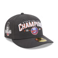 New York Islanders NHL Stanley Cup Champions Dark Grey 59FIFTY Fitted Cap-klyvox