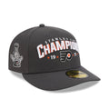 Philadelphia Flyers NHL Stanley Cup Champions Dark Grey 59FIFTY Fitted Cap-klyvox