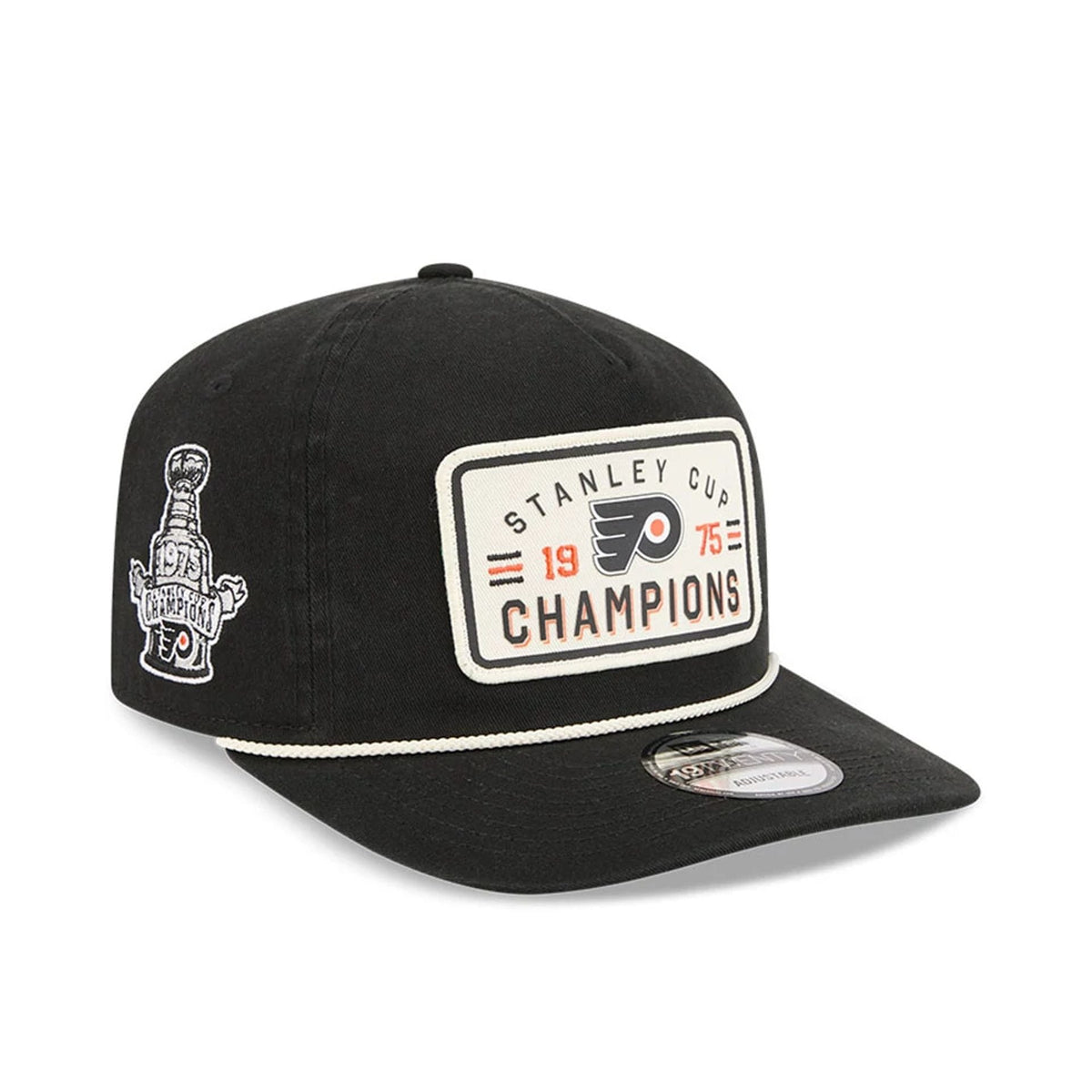 Philadelphia Flyers NHL Stanley Cup Champions Black 19TWENTY Adjustable Cap-klyvox