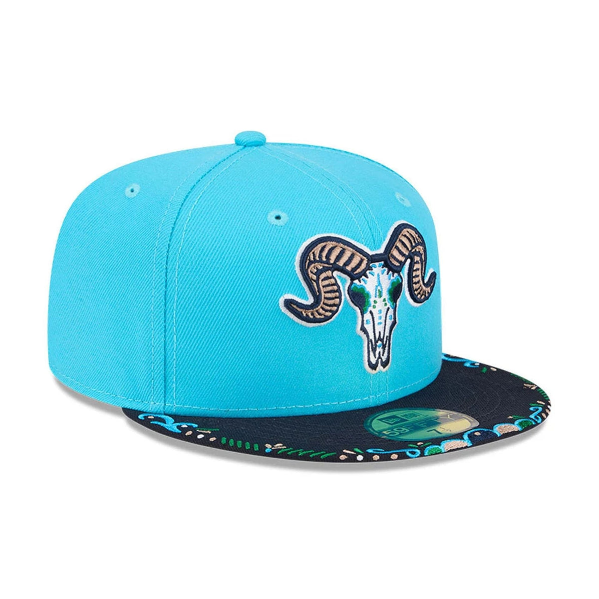 Yard Goats MiLB La Copa 2026 Bright Blue 59FIFTY Fitted Cap-klyvox